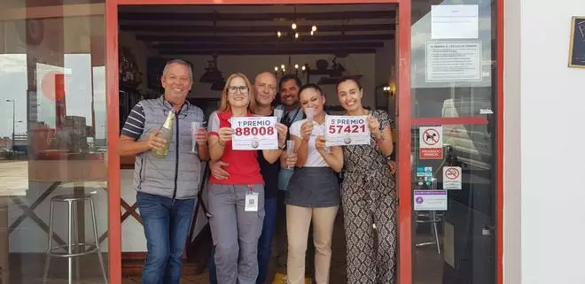 Gordo y quinto premio en la gasolinera Cepsa de Tahiche (Lanzarote)