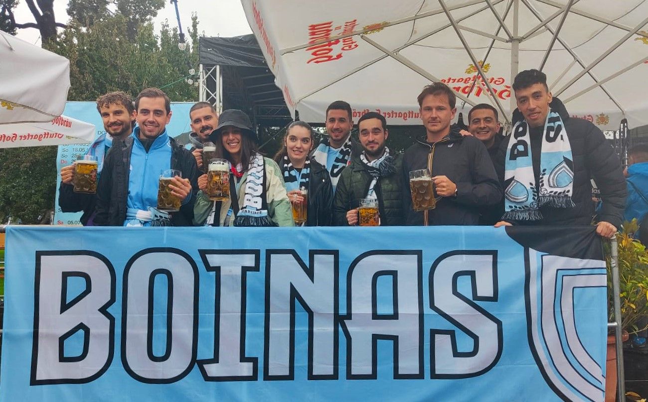 Stuttgart se tiñe de celeste