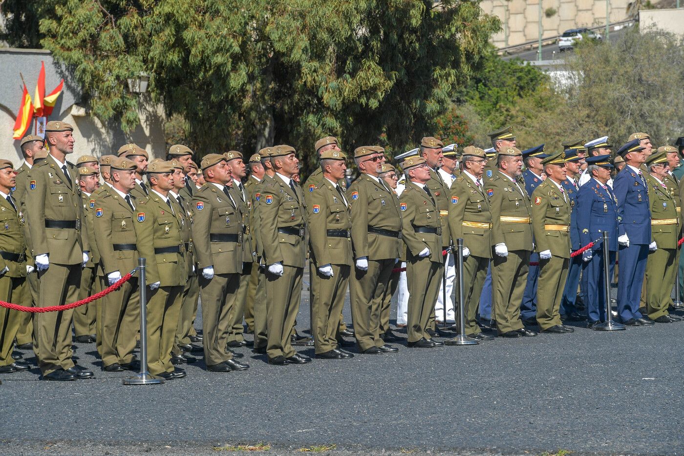 Celebración del día de la patrona de Infantería en Las Palmas de Gran Canaria