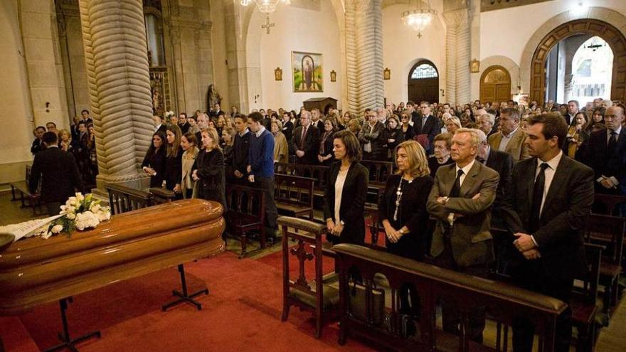 Celebración del funeral por Chechu Guzmán.