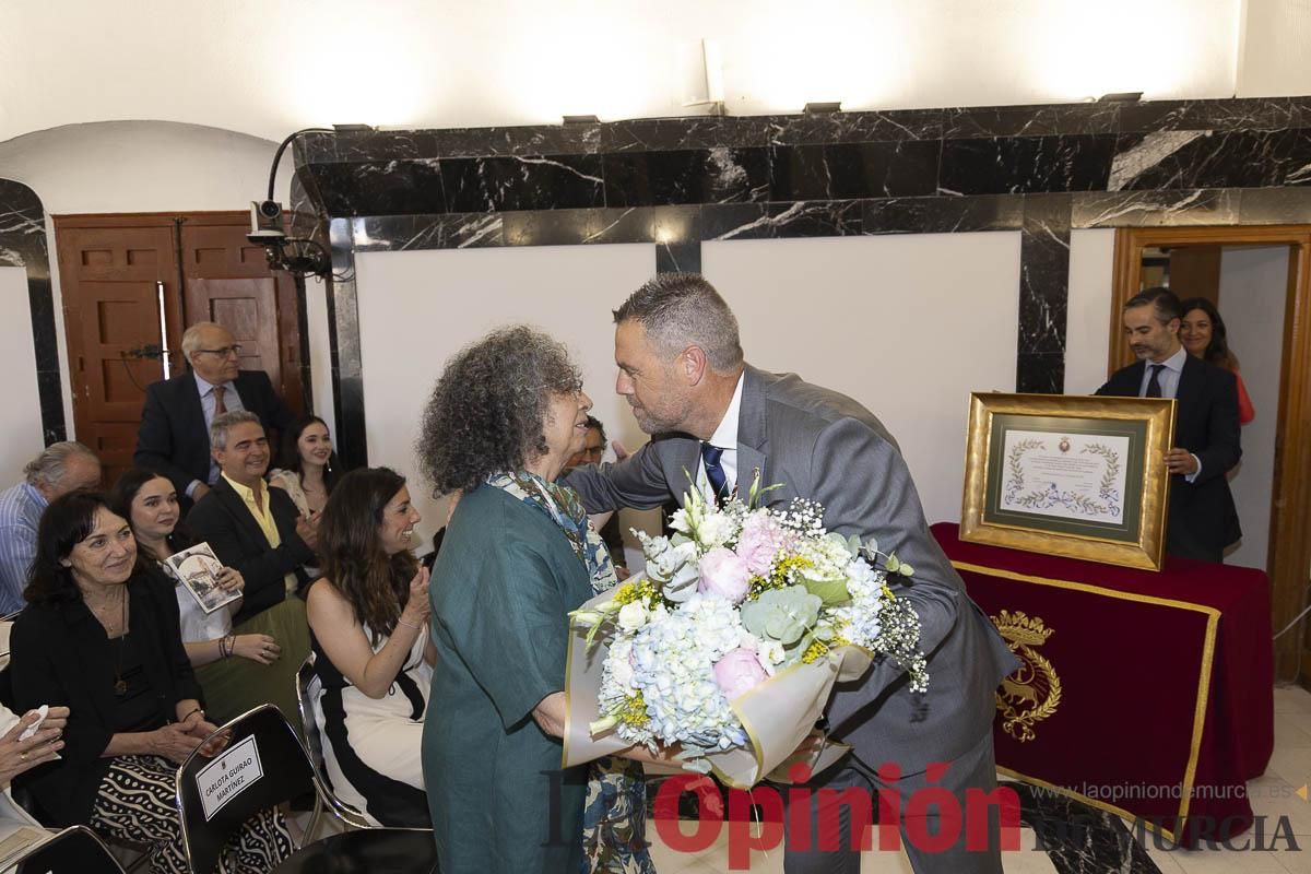 Así se ha vivido el emocionante acto del nombramiento de 'Hijo Predilecto' de Caravaca al doctor Juan Manuel Laborda