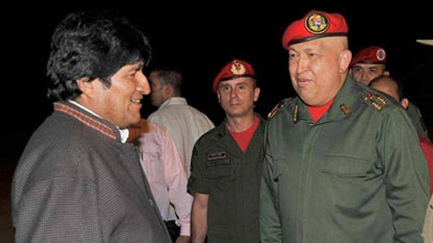 Evo Morales participará en los actos de apoyo a Chávez