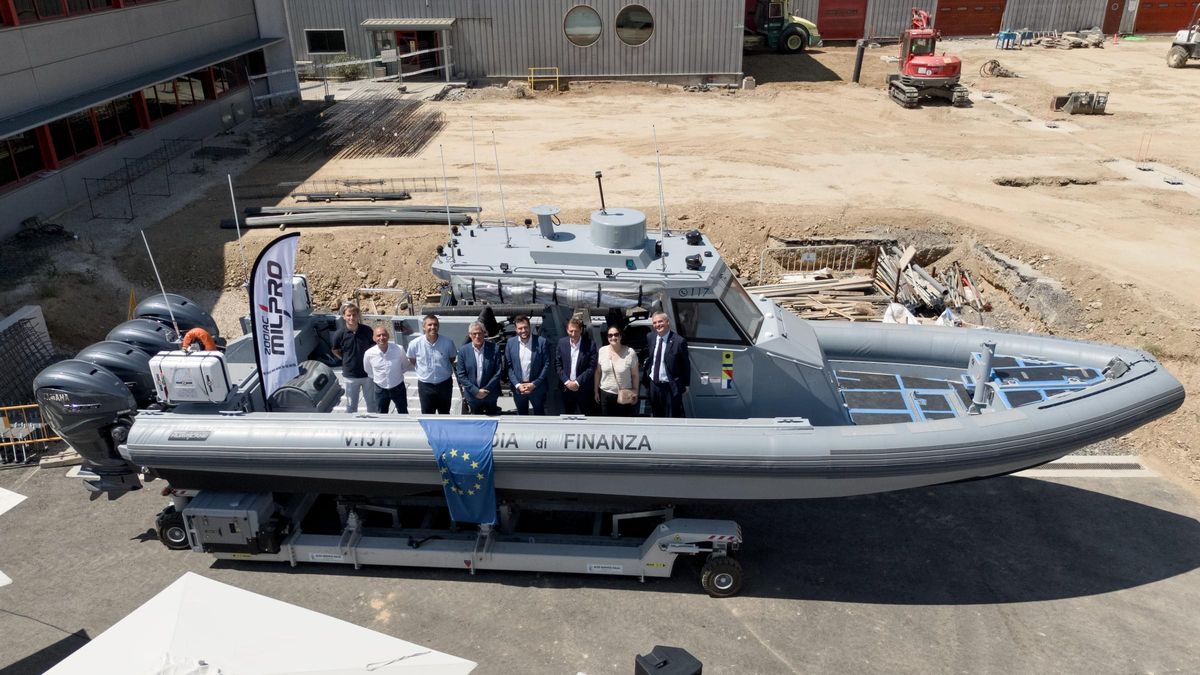 Inauguració oficial de les obres de les instal·lacions de Zodiac Milpro a Roses.