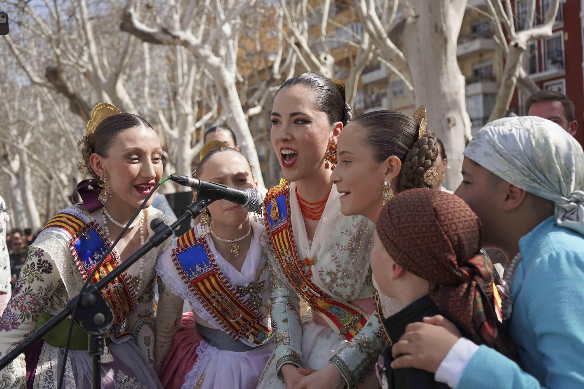 Así ha sido la segunda mascletà de las Fallas de Xàtiva en 2024