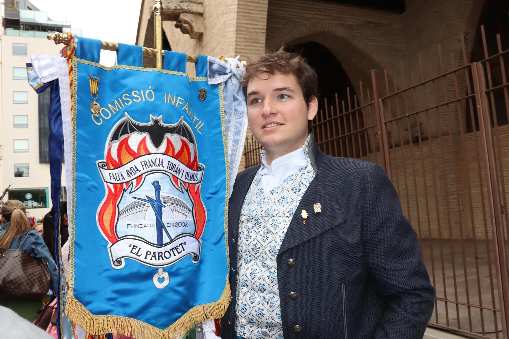 Las comisiones el Marítim, protagonistas en el Homenaje a la Senyera