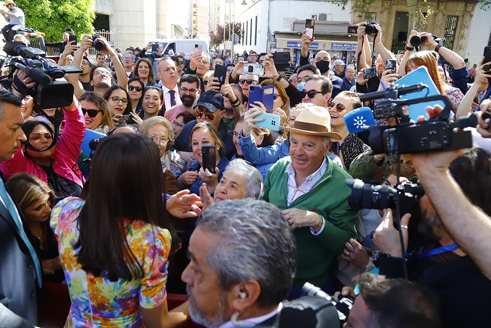 La reina Letizia en Córdoba en el Tour del Talento