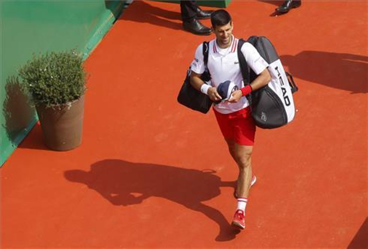 Djokovic cau en el seu segon partit a Montecarlo Djokovic cau en el seu segon partit a Montecarlo