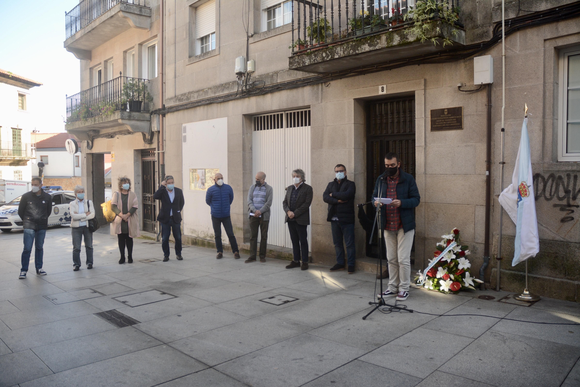 Ponevedra homenajea al gaiteiro Ricardo Portela