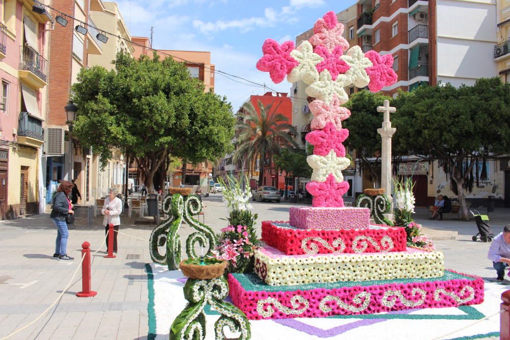 Falla Plaza de la Cruz, segundo premio de Categoría A