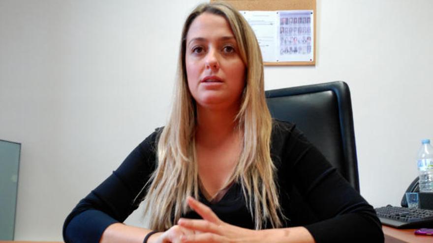 La concejal y portavoz de Ciudadanos en La Laguna, Teresa Berástegui.