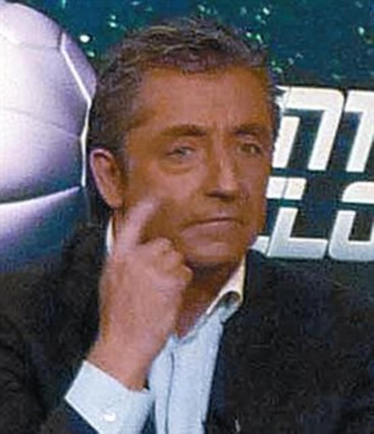 El periodista Josep Pedrerol. El periodista Josep Pedrerol.