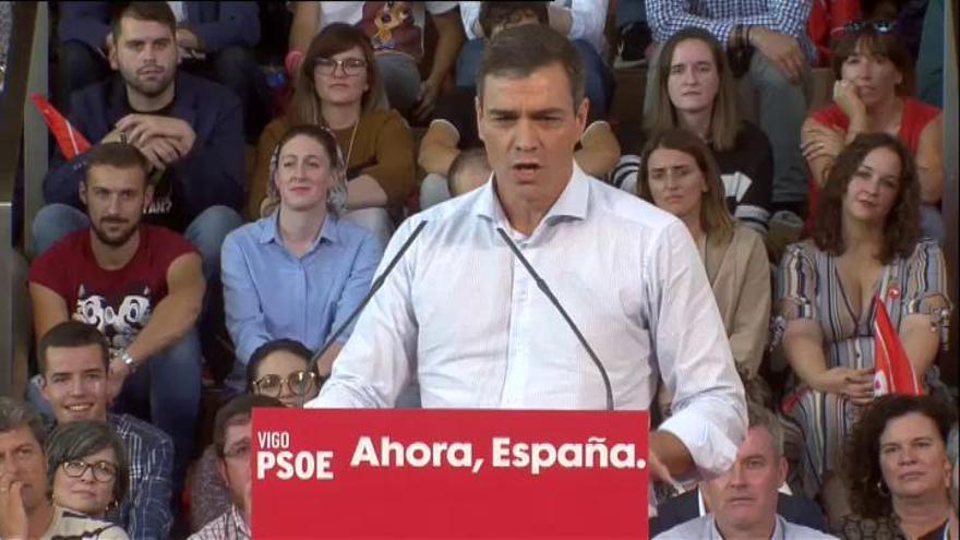 Sánchez: "El señor Rivera nos ha levantado el castigo"