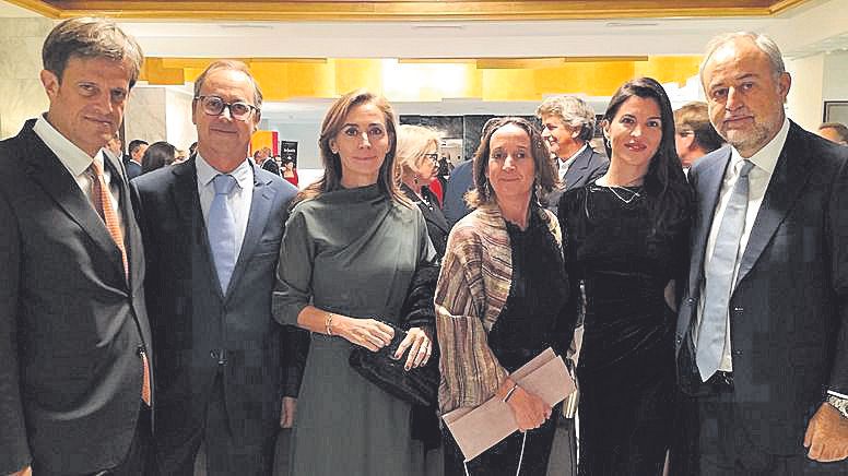 Javier Sitjar, Juan Gelabert, Corona Nigorra, Rocío Palomero, Míriam Canals y Luis Nigorra.