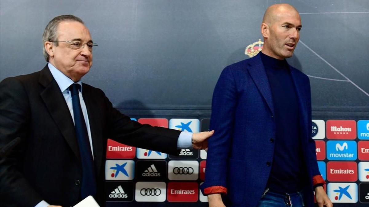 Florentino le mostró la puerta a Zidane