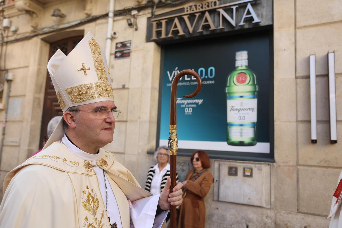 Procesión en Alicante en honor a su patrón, San Nicolás