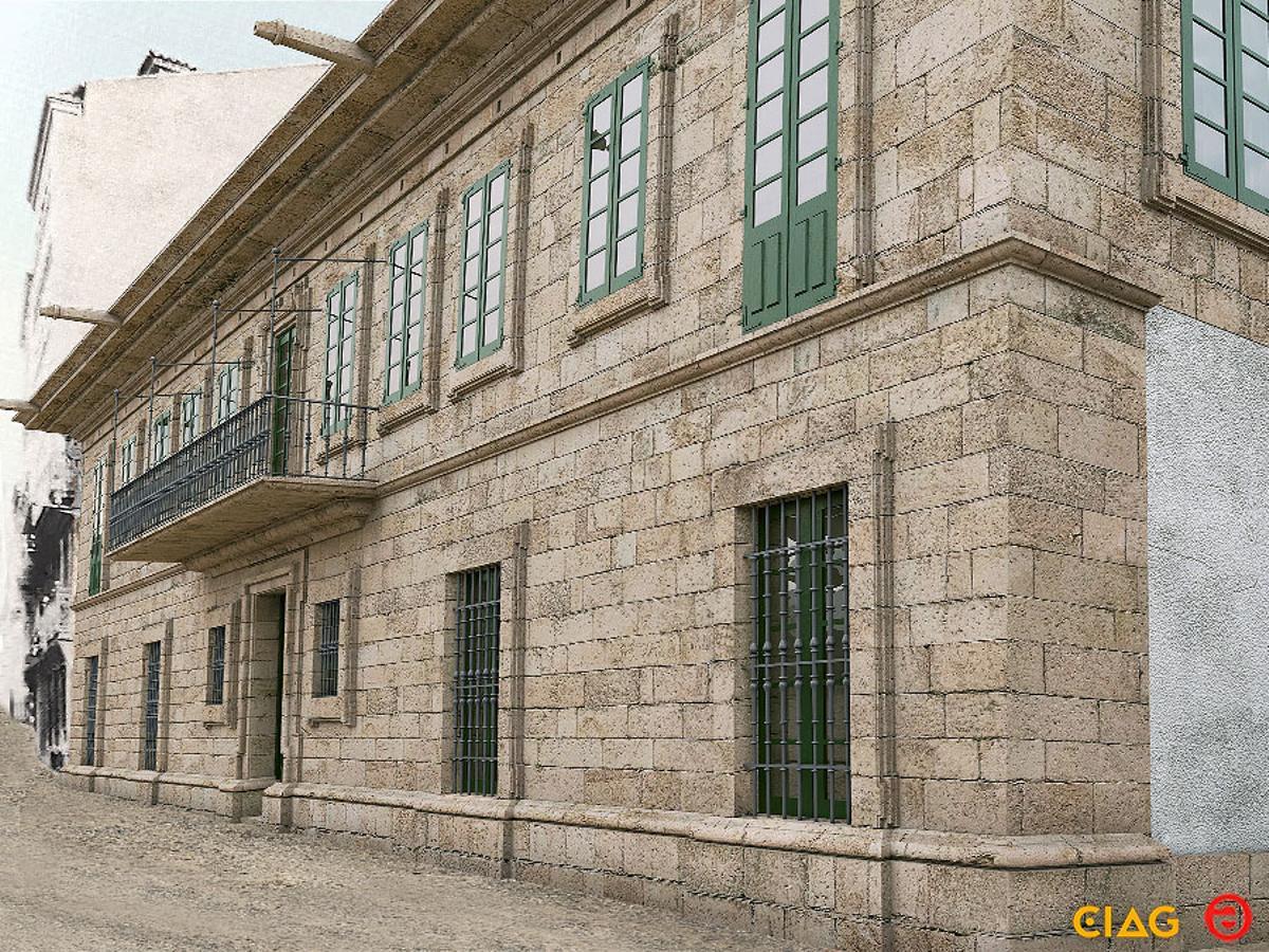 Casa palacio de Antonio Suazo Mondragón en la Estrecha de San Andrés.