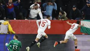 Sevilla - Atlético de Madrid : El gol de Isaac Romero