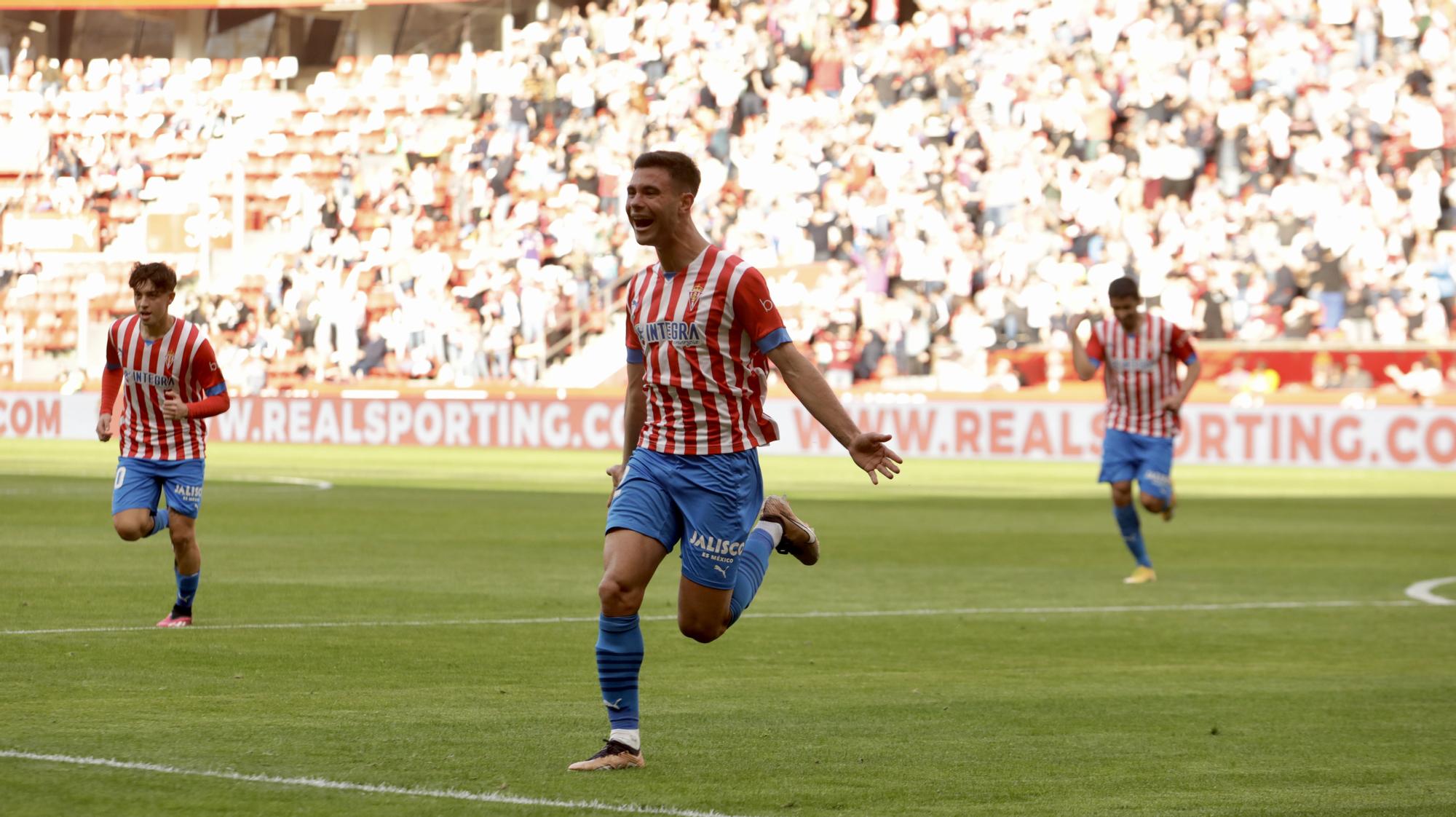 Así fue el encuentro entre el Sporting y el Granada