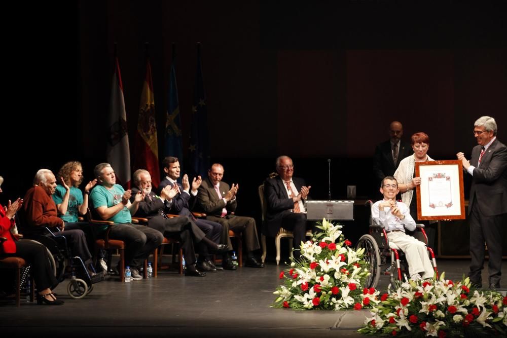 Entrega de las distinciones del Ayuntamiento de Gijón