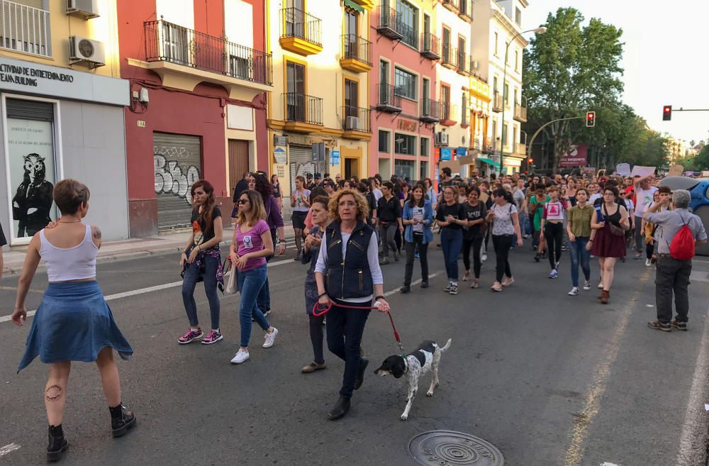 MANIFESTACIÓN EN SEVILLA  TRAS LA SENTENCIA DE ...