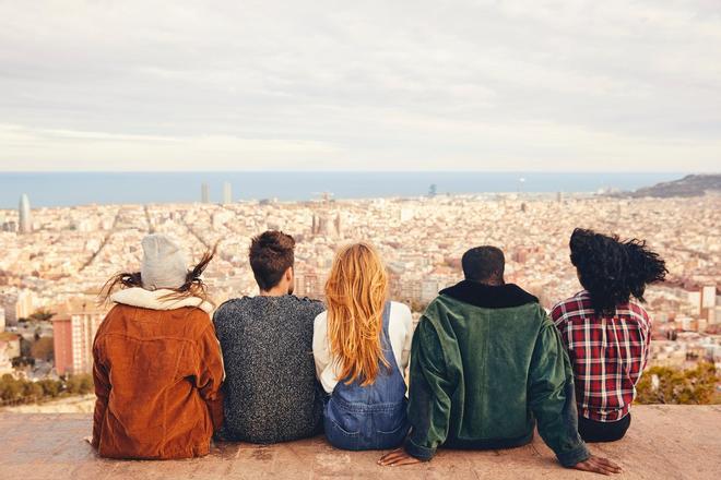 Amigos en Barcelona