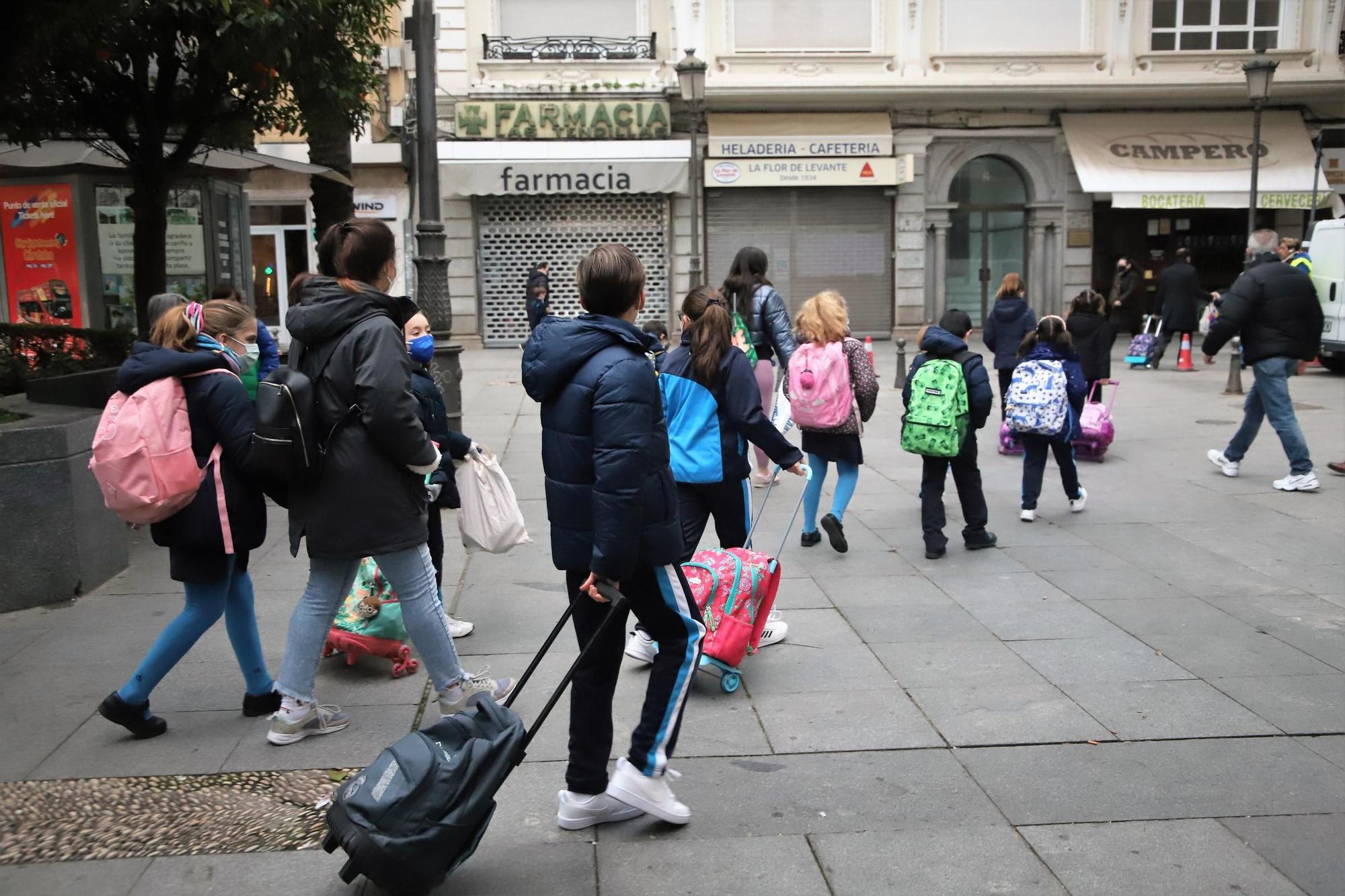 Vuelta al cole presencial tras la Navidad