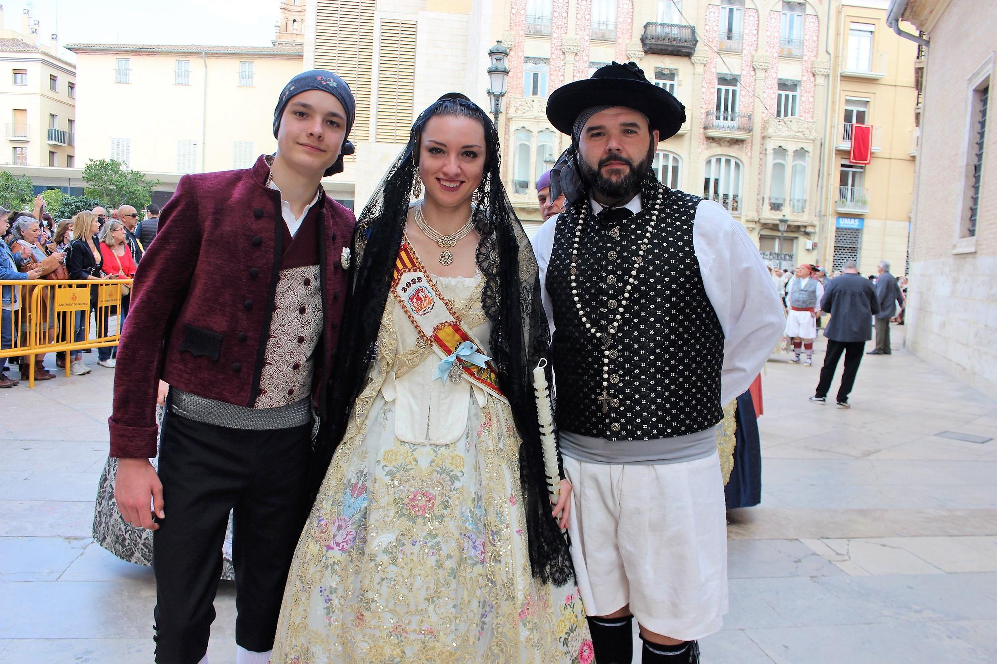 La fuerza de las Fallas en la Procesión de la Virgen (II)