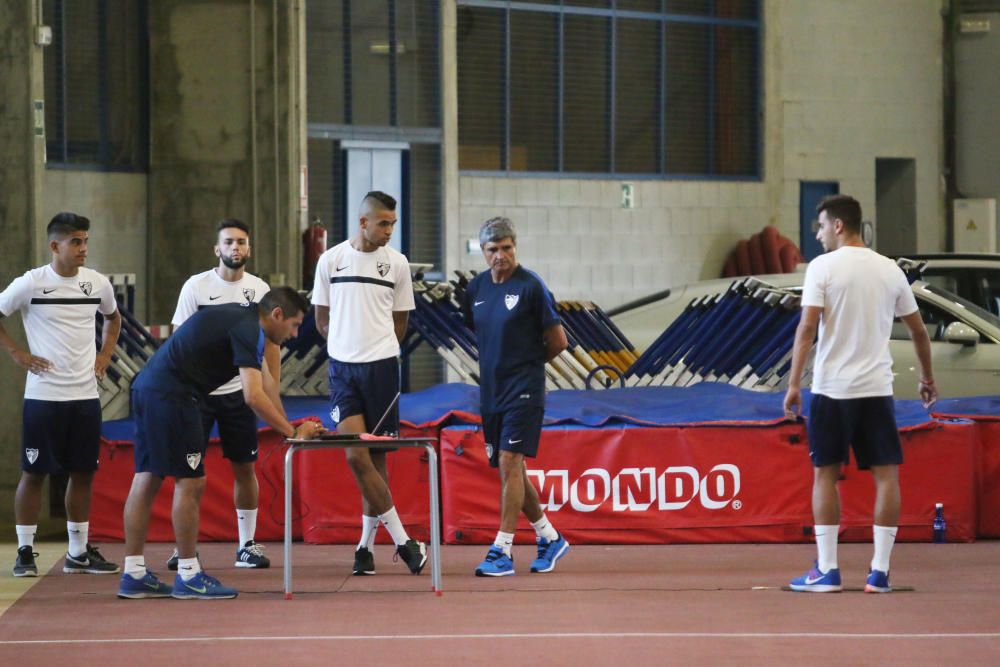 Primer entrenamiento del Málaga CF 2016/17