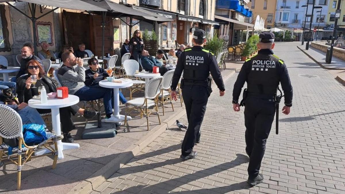 Imatge d'arxiu de la policia local de Palamós