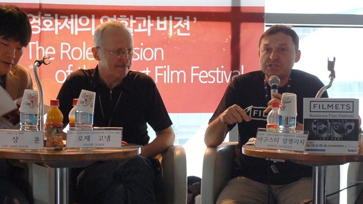 Conferencia del Filmets en el Open Talk en el Cinema Center de Busan.