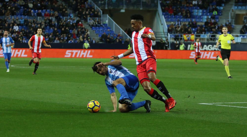 Les millors imatges del Màlaga - Girona (0-0)