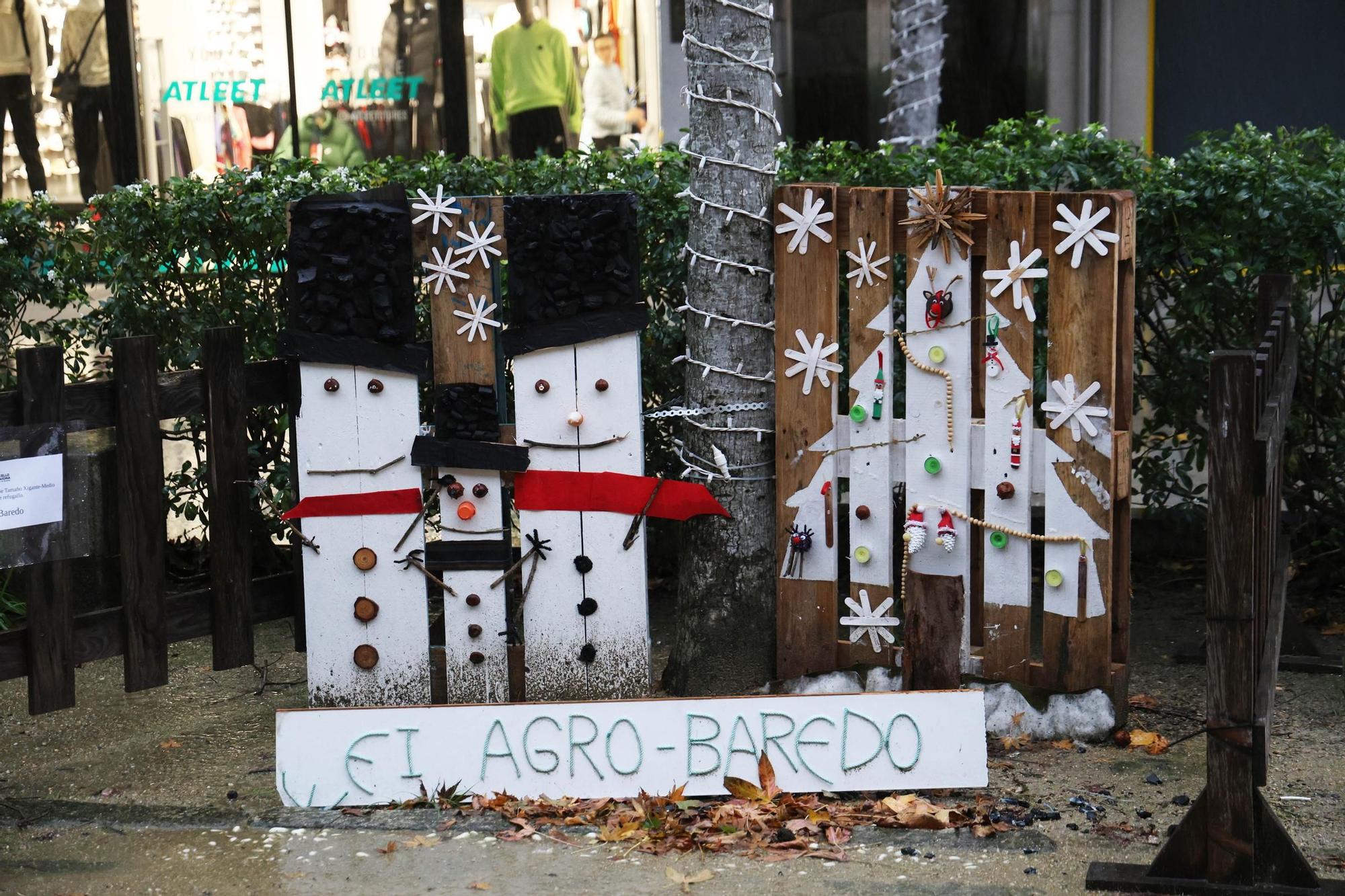 Baiona se recicla en Navidad