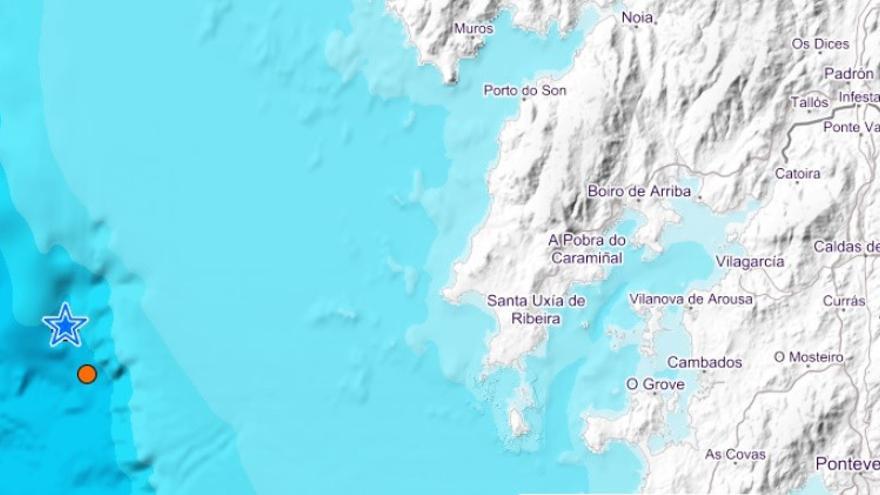 Terremoto de magnitud 4.6 en el mar frente a Ribeira