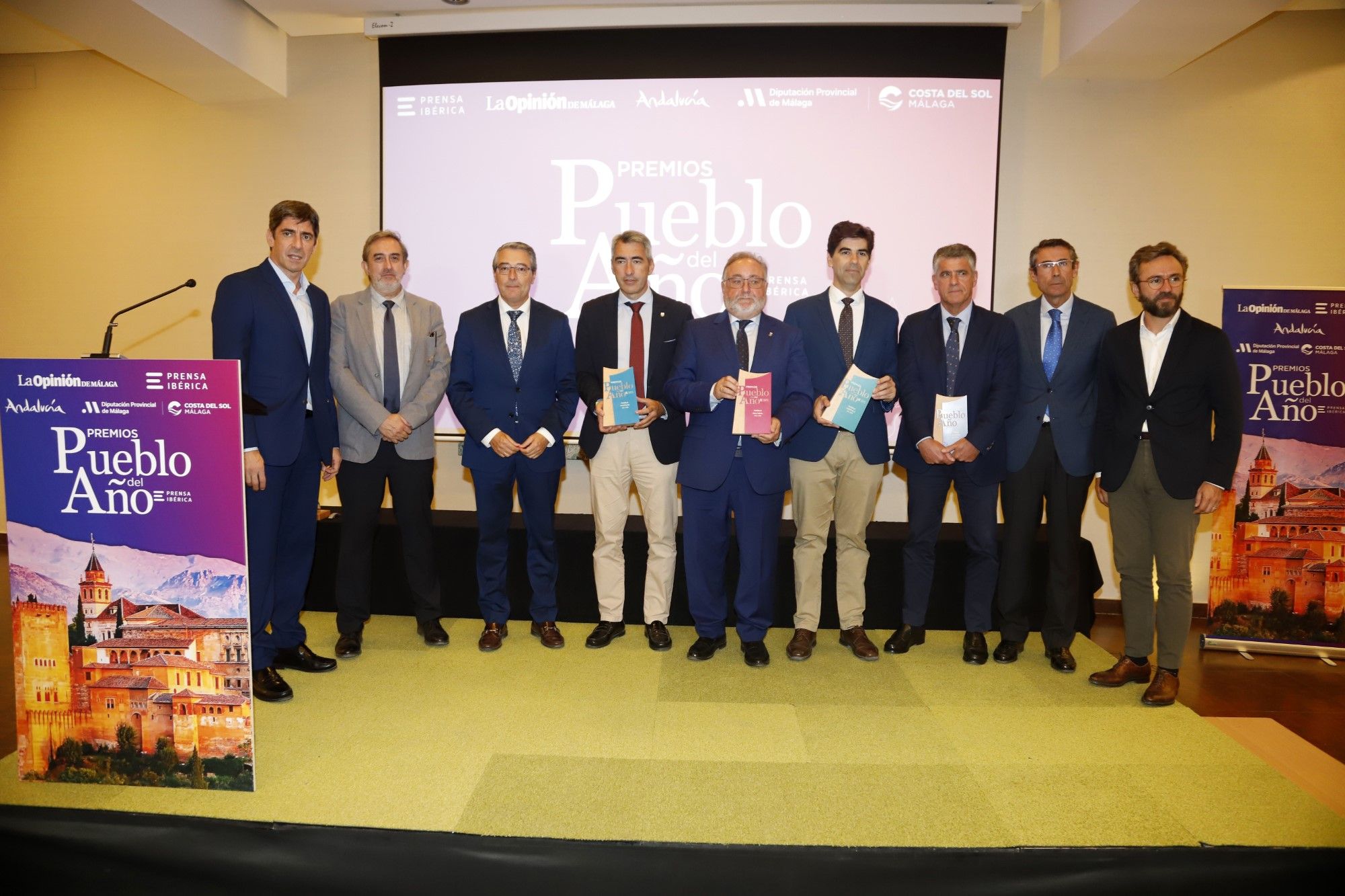 Gala de entrega de premios a los mejores pueblos de Málaga