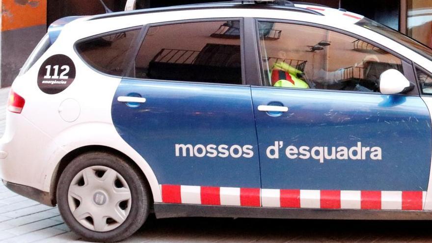 Un vehicle dels Mossos d&#039;Esquadra.