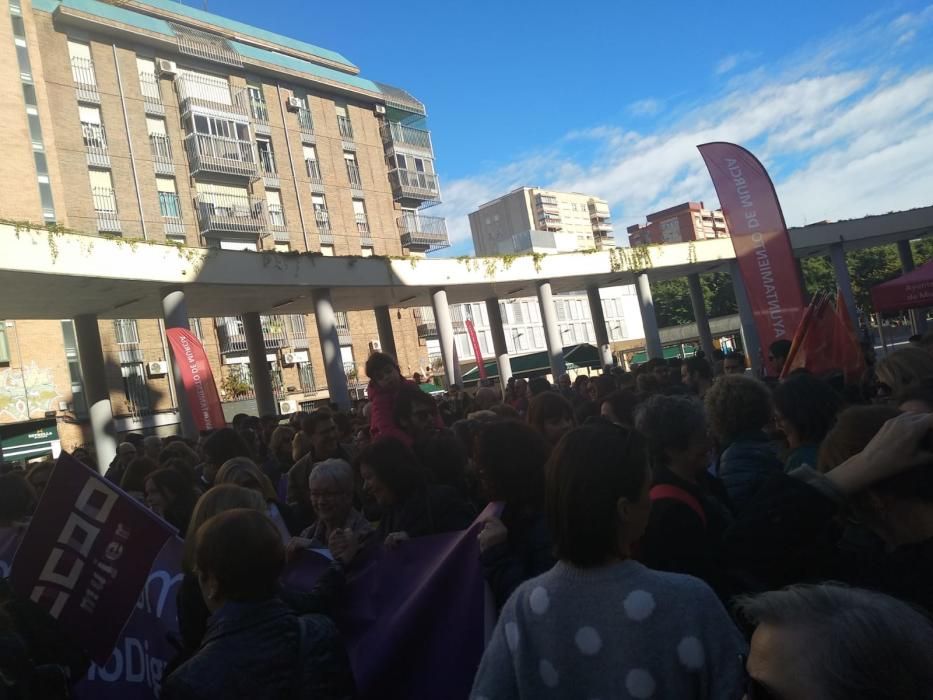 Manifestación en Murcia por el día contra la violencia de género