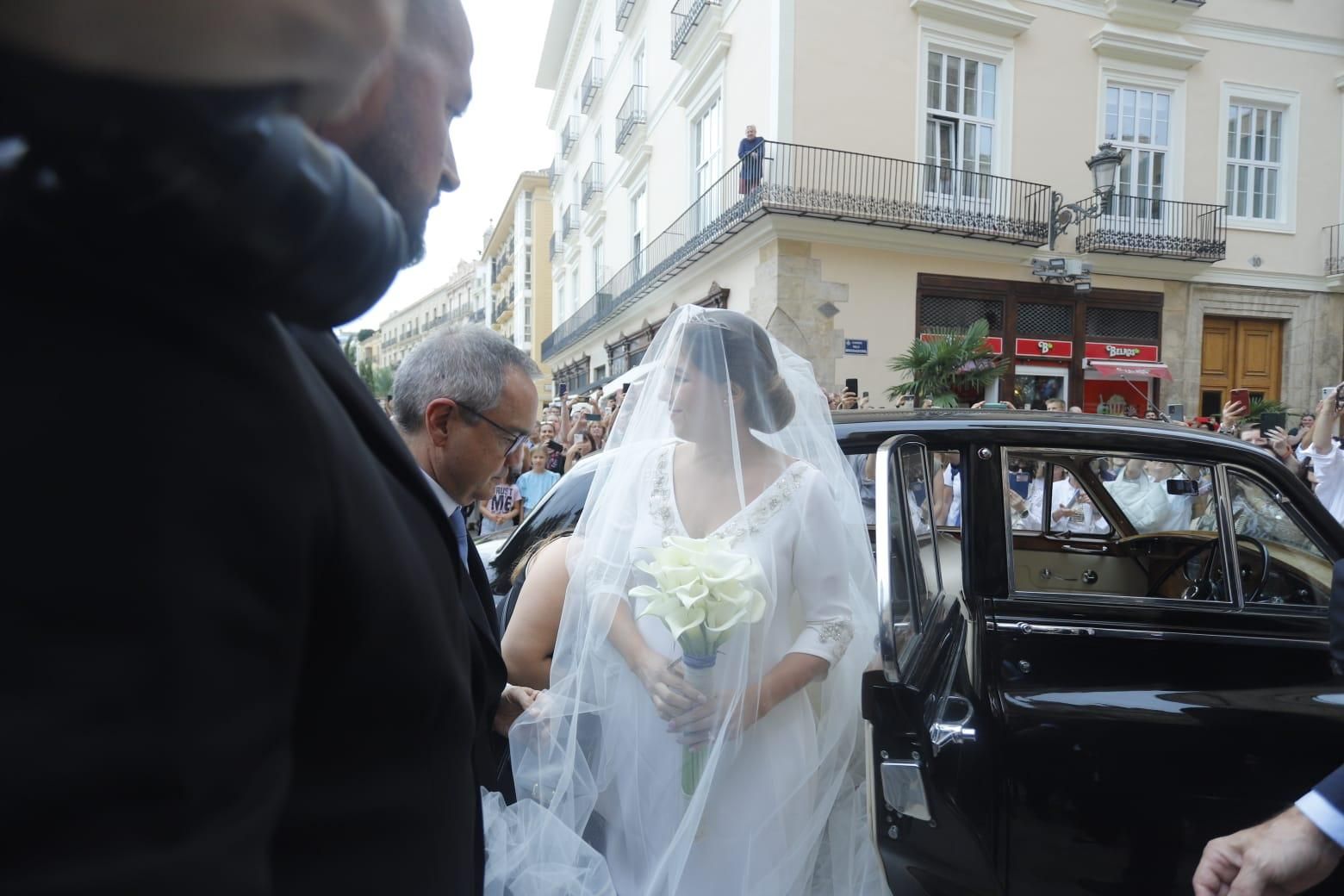 Así ha sido la llegada de los invitados a la boda real en València