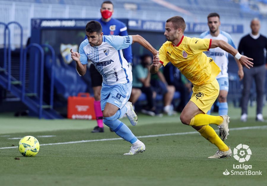 Las imágenes del Málaga CF - Girona