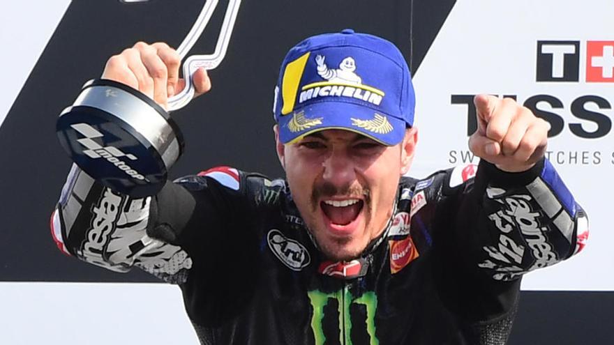 Viñales celebra la victòria a Misano