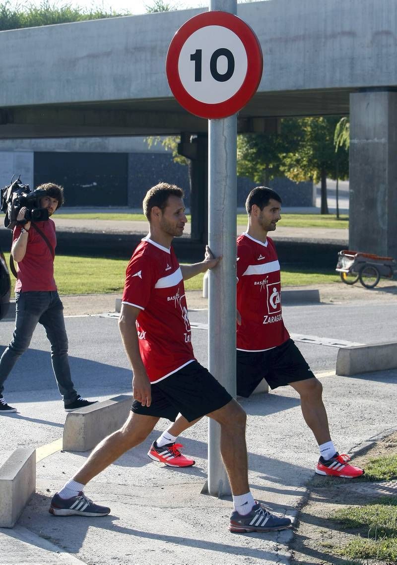 Entrenamiento del CAI Zaragoza