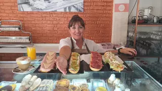 Las tostadas gigantes de Mérida