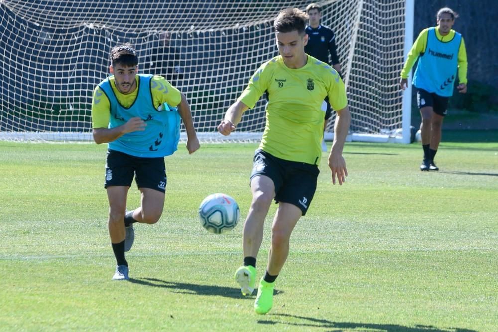 Entrenamiento de la UD Las Palmas previo al derby canario