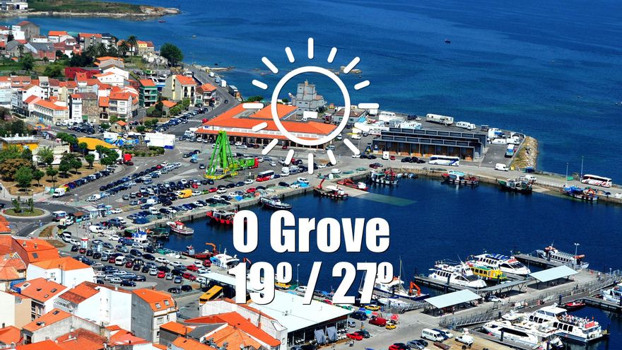 El tiempo en O Grove: previsión meteorológica para hoy, lunes 30 de junio
