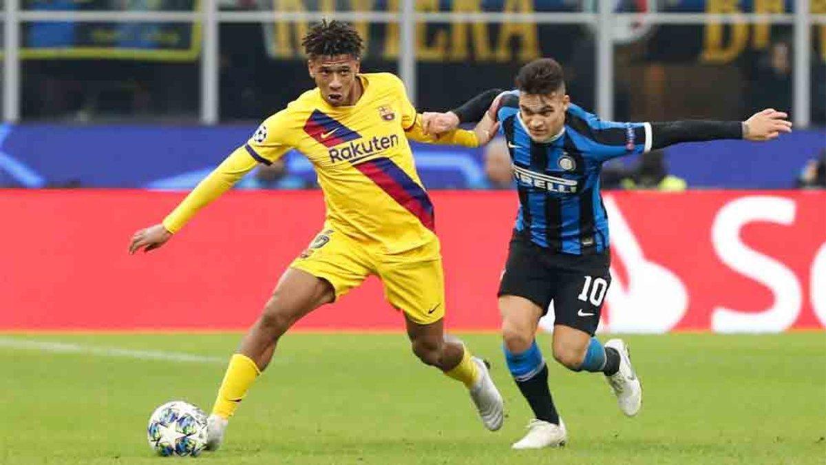 Todibo se enfrentó al Inter en Milán