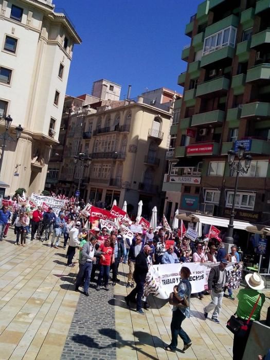 Manifestación del 1 de Mayo en Cartagena