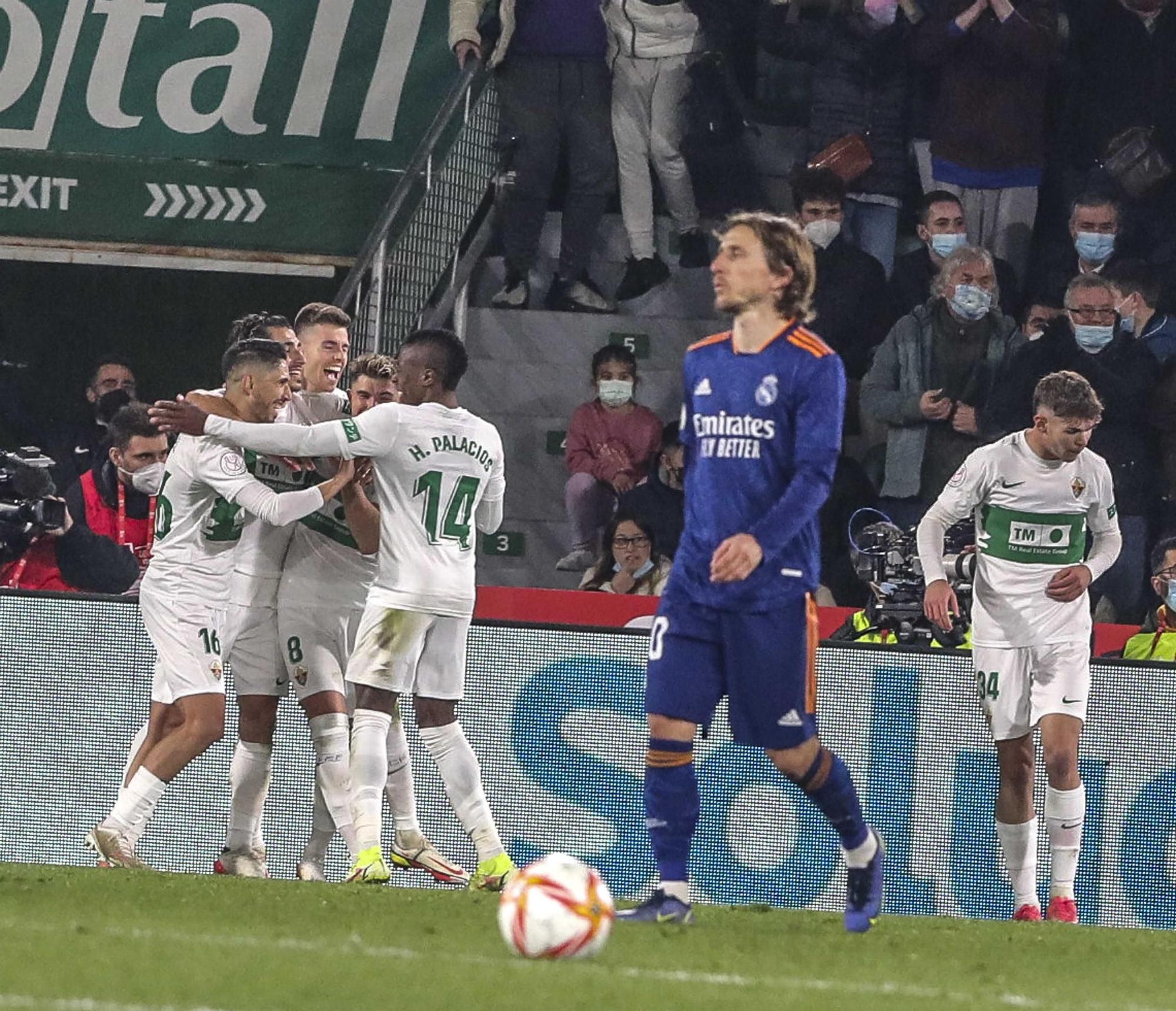 Elche cf-Real Madrid partido de la Copa del Rey en imagenes