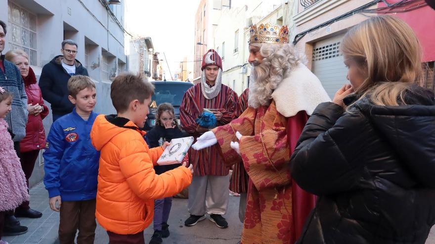 Los Reyes Magos suman casi 500 visitas presenciales en Vila-real
