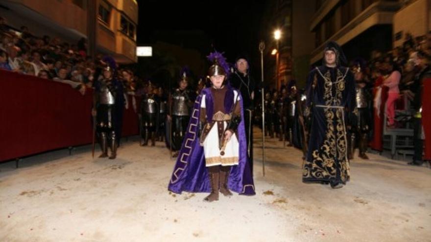 Procesión del Viernes de Dolores en Lorca