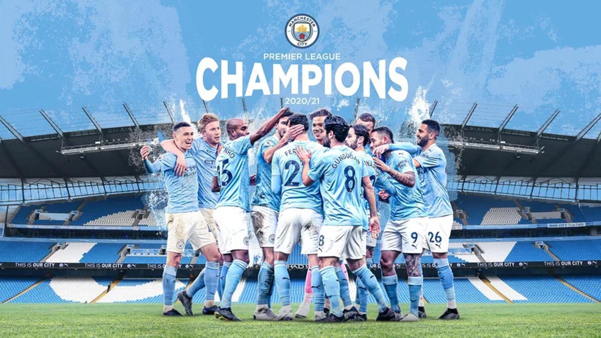 El Manchester City de los españoles, campeón de la Premier League