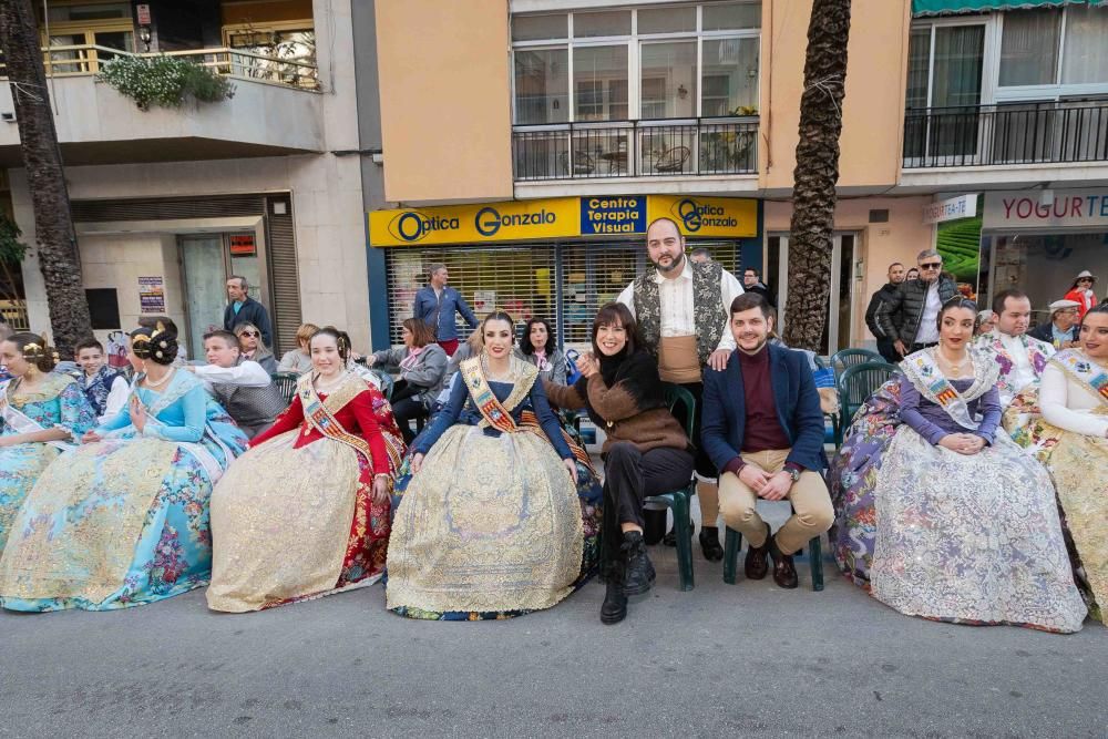 Cabalgata de disfraces de las Fallas de Gandia